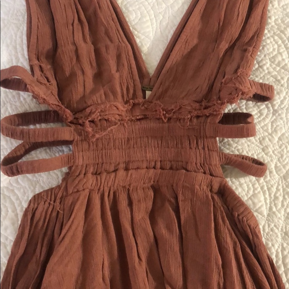 Rose colored Free people dress - Picture 3 of 5